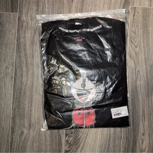 Supreme Black Long Sleeve Tee with Graphic